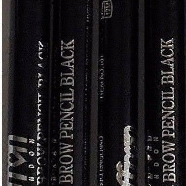 SAFFRON WATERPROOF EYEBROW PENCIL BLONDE DARK BROWN BLACK EYE BROW 1, 4, 6 OR 12