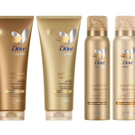 Dove Summer Revived Light Medium / Medium Dark Gradual Tanning Lotion / Mousse
