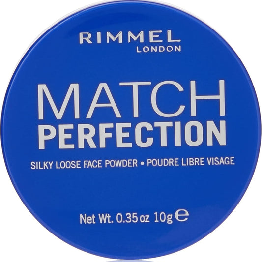 Rimmel Match Perfection Loose Face Powder Transparent Lightweight Silky