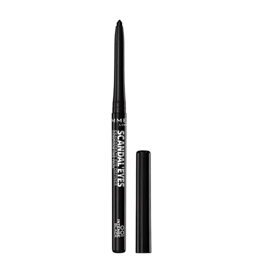 Rimmel Scandaleyes Exaggerate Eye Definer Waterproof Eyeliner 001 Black Twist-Up