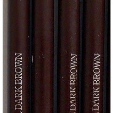 SAFFRON WATERPROOF EYEBROW PENCIL BLONDE DARK BROWN BLACK EYE BROW 1, 4, 6 OR 12